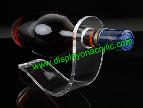 plexiglass wine bottle displays